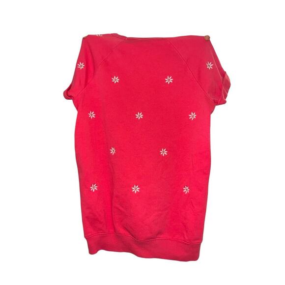 Daisys all over, sweatshirt dress Girls size 5 GAP - Picture 2 of 6